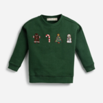 Monica + Andy Holiday Kids & Toddler Sporty Sweatshirt_cookie Sheet