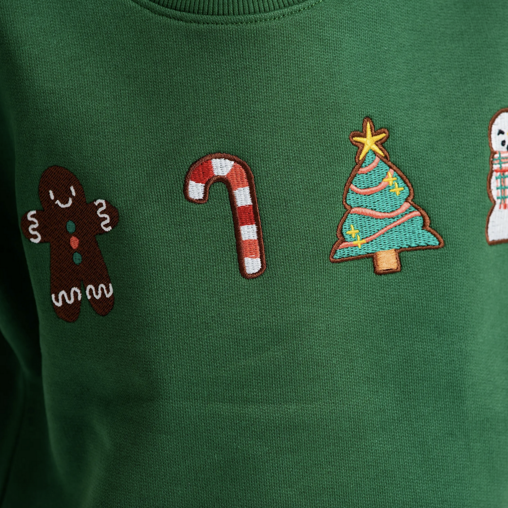 Monica + Andy Holiday Kids & Toddler Sporty Sweatshirt_cookie Sheet