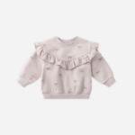 Ruffle Fleece Sweatshirt || Bows