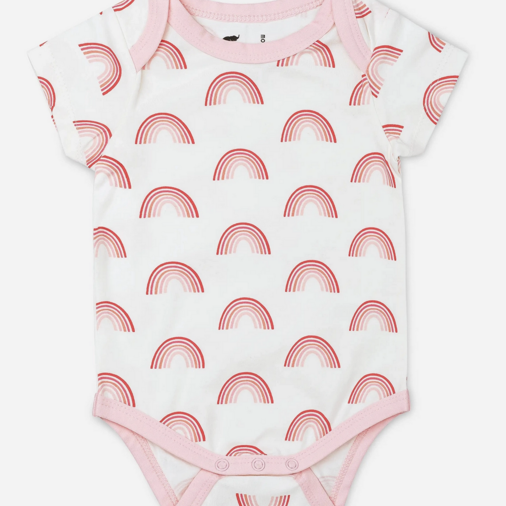 Monica + Andy 3-Piece Baby Zip Peplum Set_light Pink