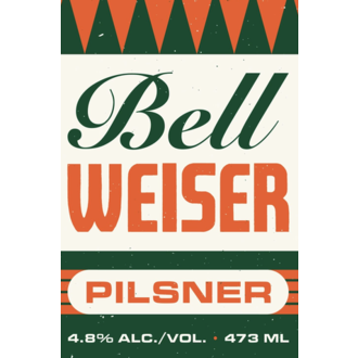 Bellwoods Brewery BELLWOODS BELLWEISER Pilsner - 473ml Can