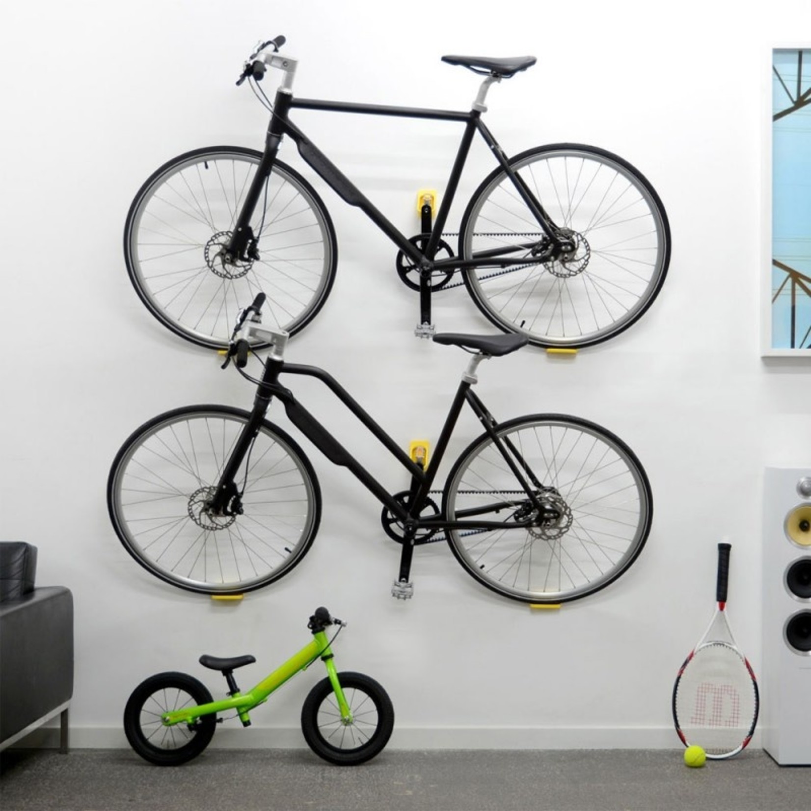 cycloc hero wall bike storage rack