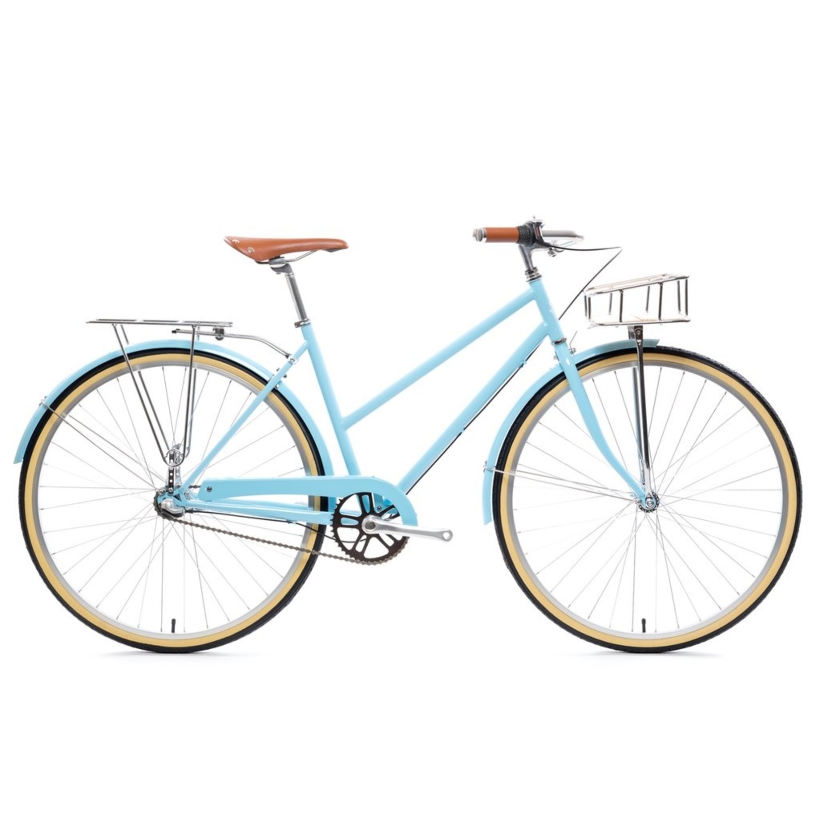 State Bicycle STATE AZURE DELUXE BLUE CITY BIKE