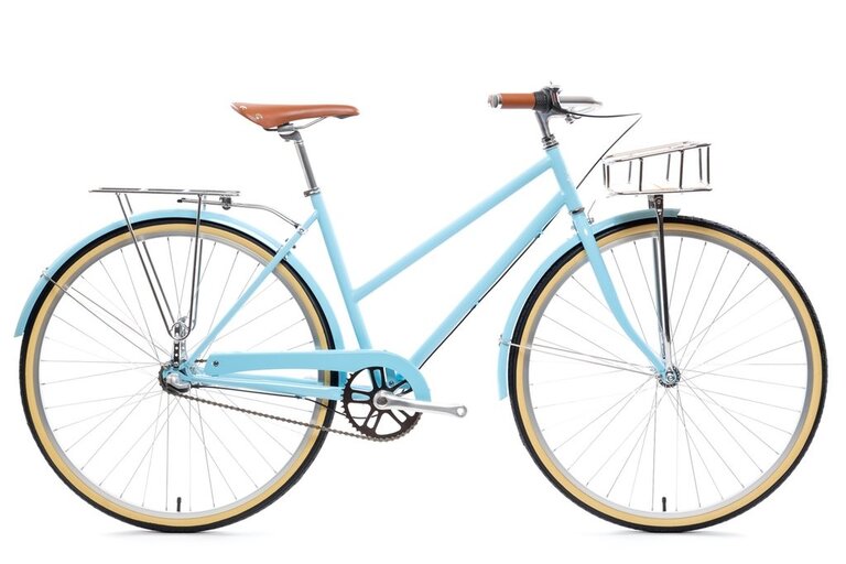 State Bicycle STATE AZURE DELUXE BLUE CITY BIKE