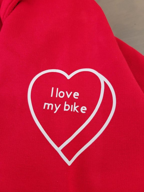 Fix Coffee+Bikes Fix Valentines Hoodie