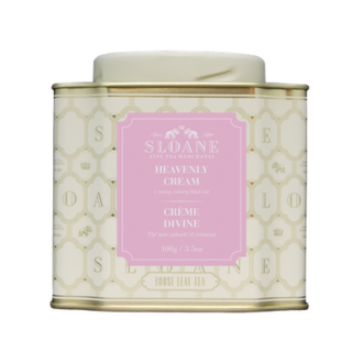 Sloane Tea Signature Caddy (Heavenly Cream)
