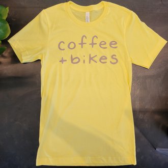 Fix Coffee+Bikes Fix Adult T-Shirt by SB Fix Coffee+Bikes Fix Adult T-Shirt by SB