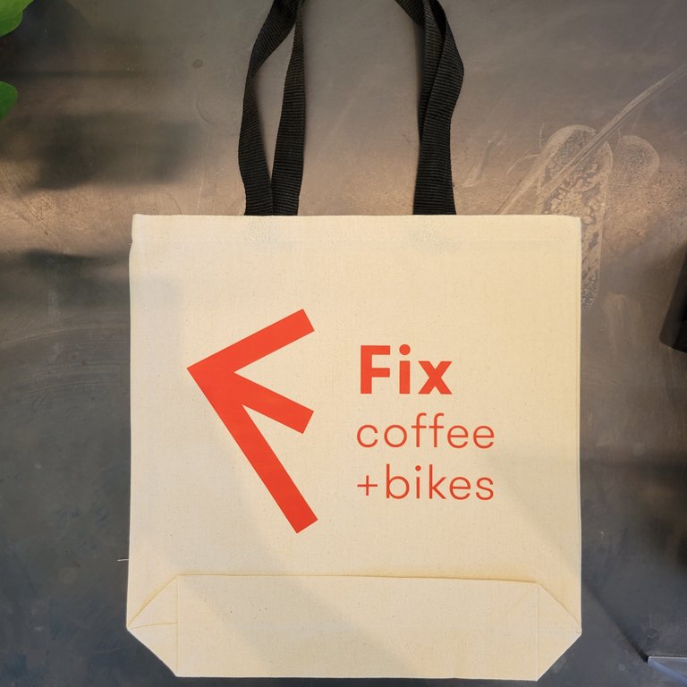 Fix Coffee+Bikes Fix Tote by SB