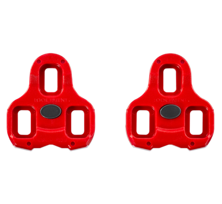 Look Keo Cleats Red 9 float Fix Coffee Bikes