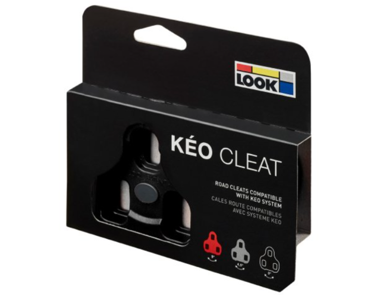 Look Look Keo Cleats, Black/0° float