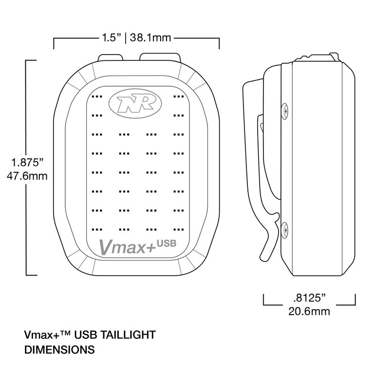 NiteRider VMax+ 150 Rear Light