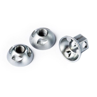 Pinhead Pinhead Solid Axle 3/8" Lock Nuts with Key (pair, 26 tpi) Pinhead Pinhead Solid Axle 3/8" Lock Nuts with Key (pair, 26 tpi)