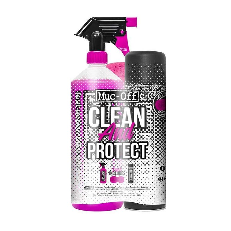 Cleaner, Muc-Off, Bicycle Duo Pack w/ Sponge, Kit