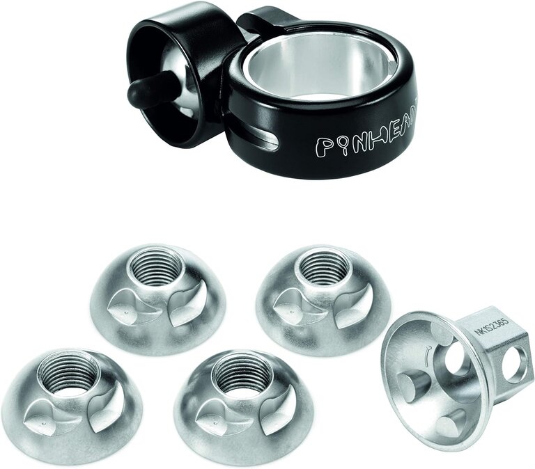 Pinhead Pinhead Solid Axle Wheels and Seatpost/Saddle Locks (front/rear Lock Nuts for 9mm and 10mm axles)