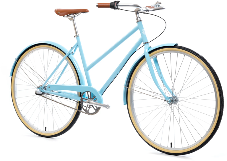 STATE State Azure 3-Speed City Bike - Blue