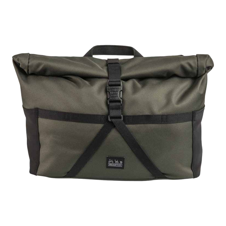 Brompton Brompton Borough Roll Top Bag - Olive (M)