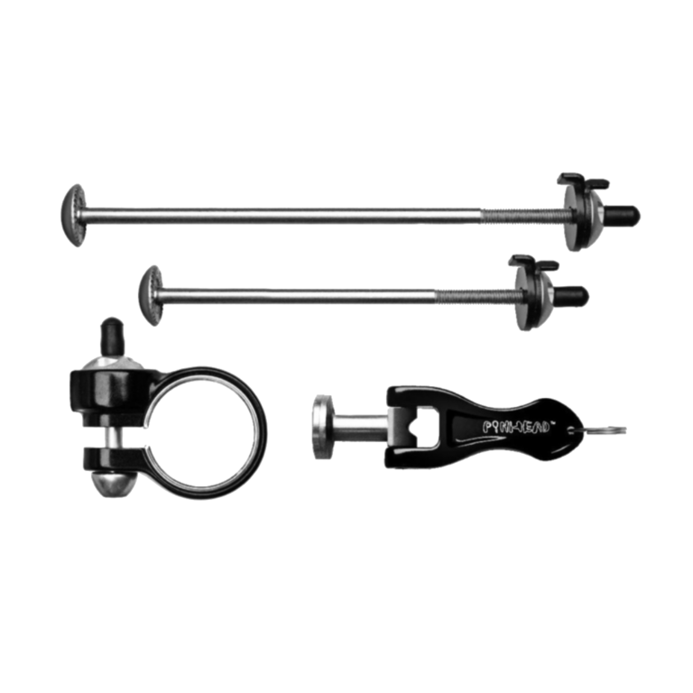 Pinhead Pinhead Quick-Release 3-Pack: Locks for Wheels and Seatpost