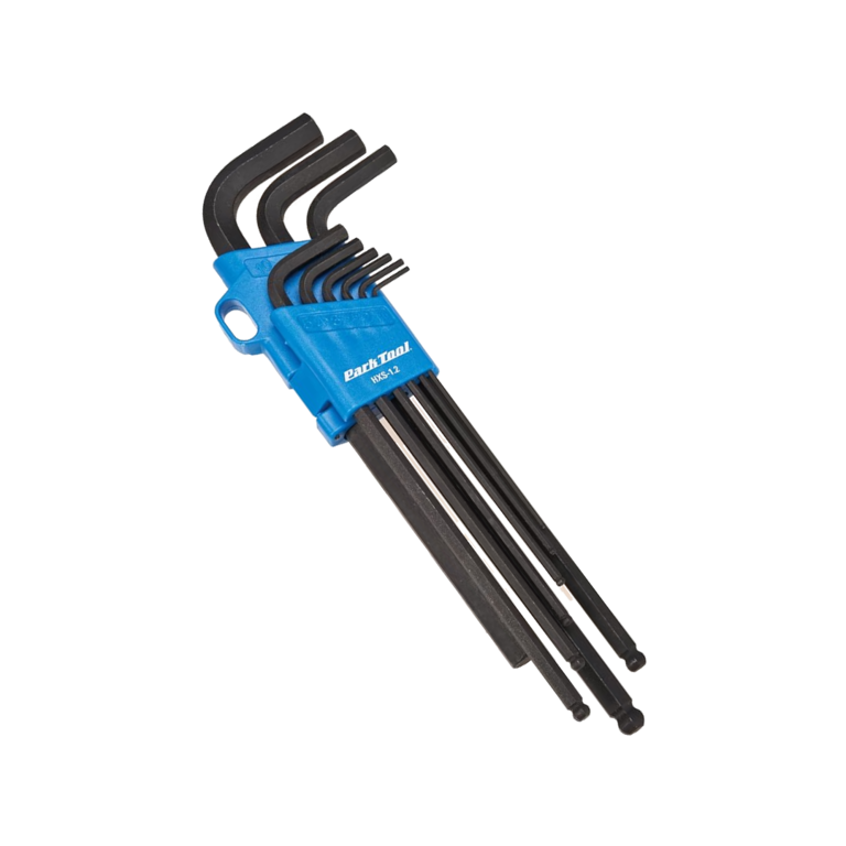 Park Tool HXS-1.2 Professional L-shaped Hex Wrench Set 1.5mm, 2mm, 2.5mm, 3mm, 4mm, 5mm, 6mm, 8mm and 10mm