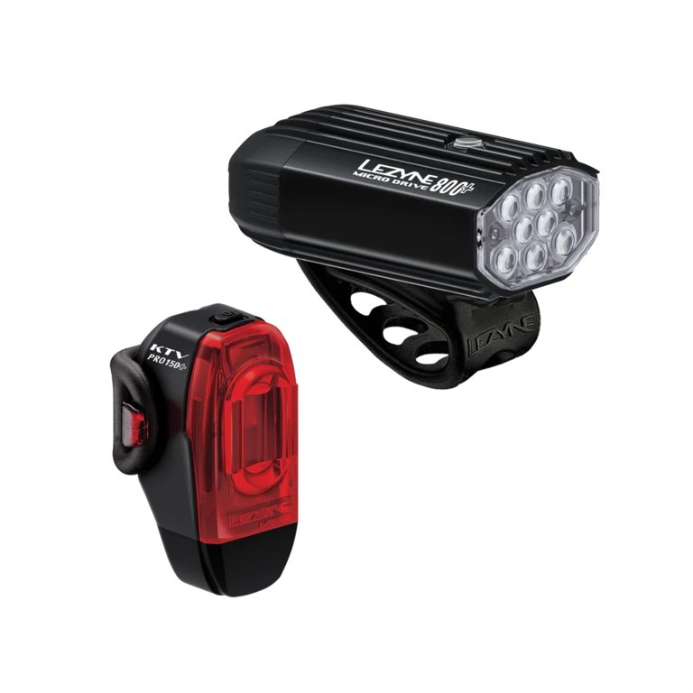 Lezyne Lezyne Micro Drive 800+ & KTV Drive Pro+ (Twinpack)