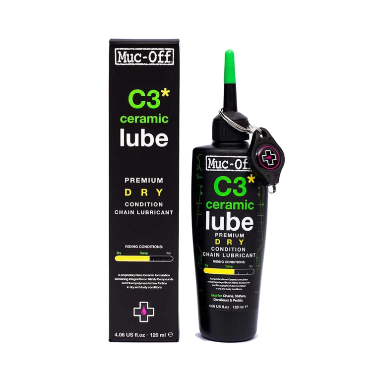 Muc-Off Muc-Off Ceramic Dry Lubricant with UV Torch (120ml)