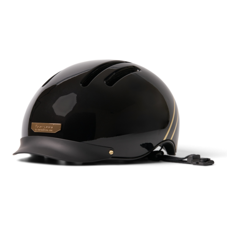 Thousand Thousand Chapter+ MIPS GoldLine Black Bike Helmet