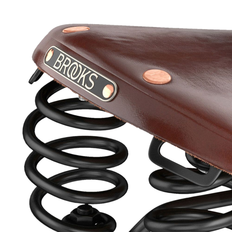 Brooks Brooks Flyer Special - Antique Brown with Copper Rivets
