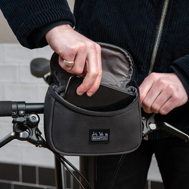 Brompton Borough Waterproof Backpack Navy | Fix Coffee + Bikes