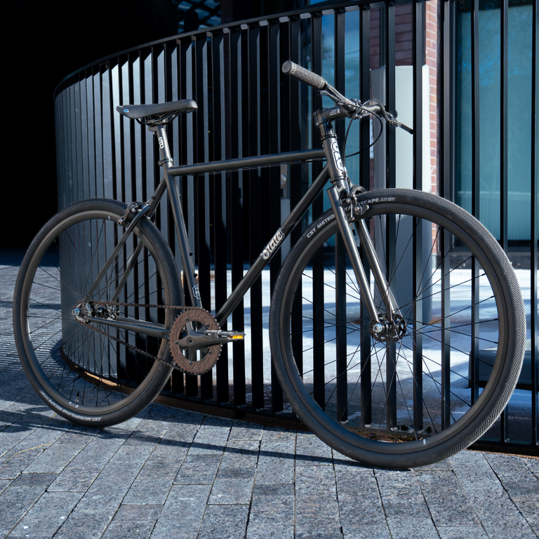 STATE State 4130 Single Speed Bike - Black Mirror