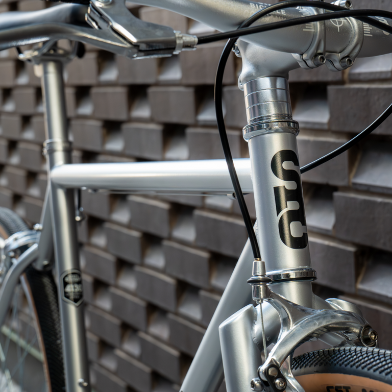 STATE State 4130 Single Speed Bike - Satin Silver