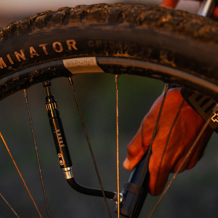 Crankbrothers Crankbrothers Klic High Volume Bike Pump with Plug Tool