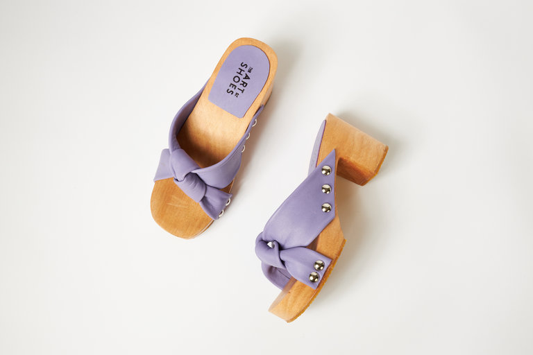 The Art of Shoes The Knotty Clog Making Kit - Lavender