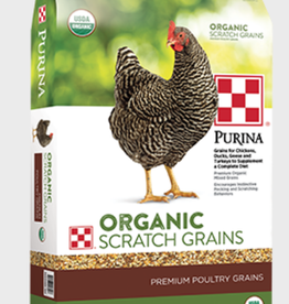 Purina Chickens-Organic Scratch 35 lbs.