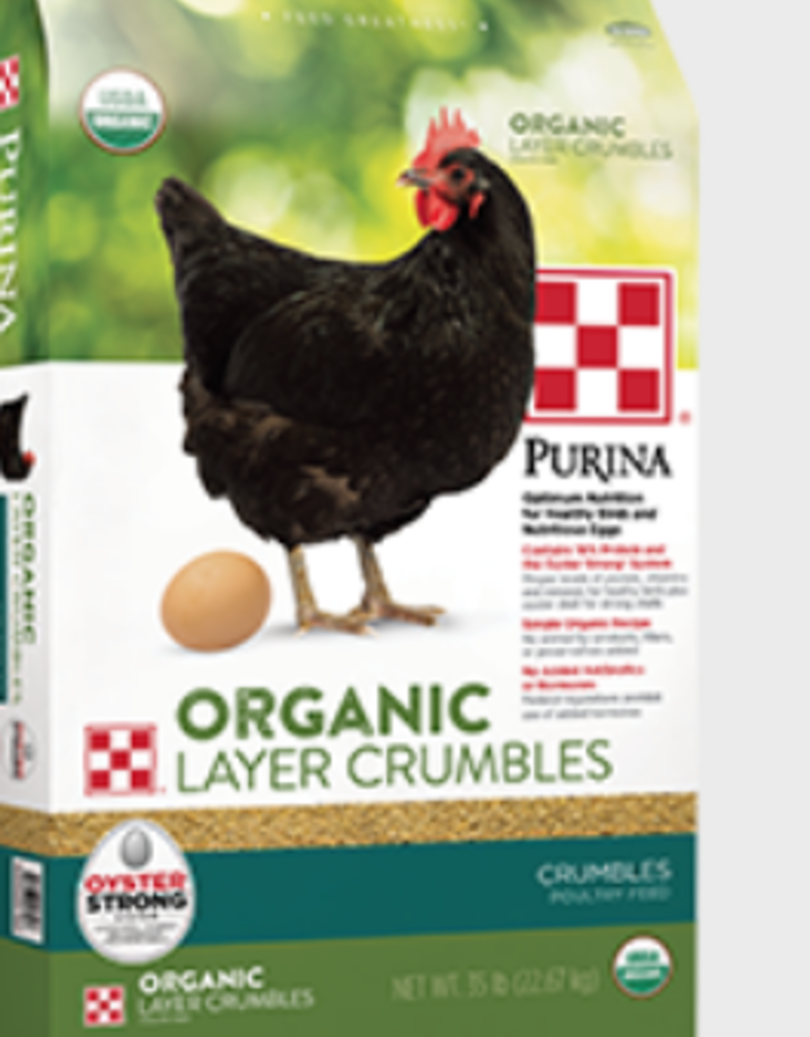 Purina Chickens-Organic Layer Crumbles