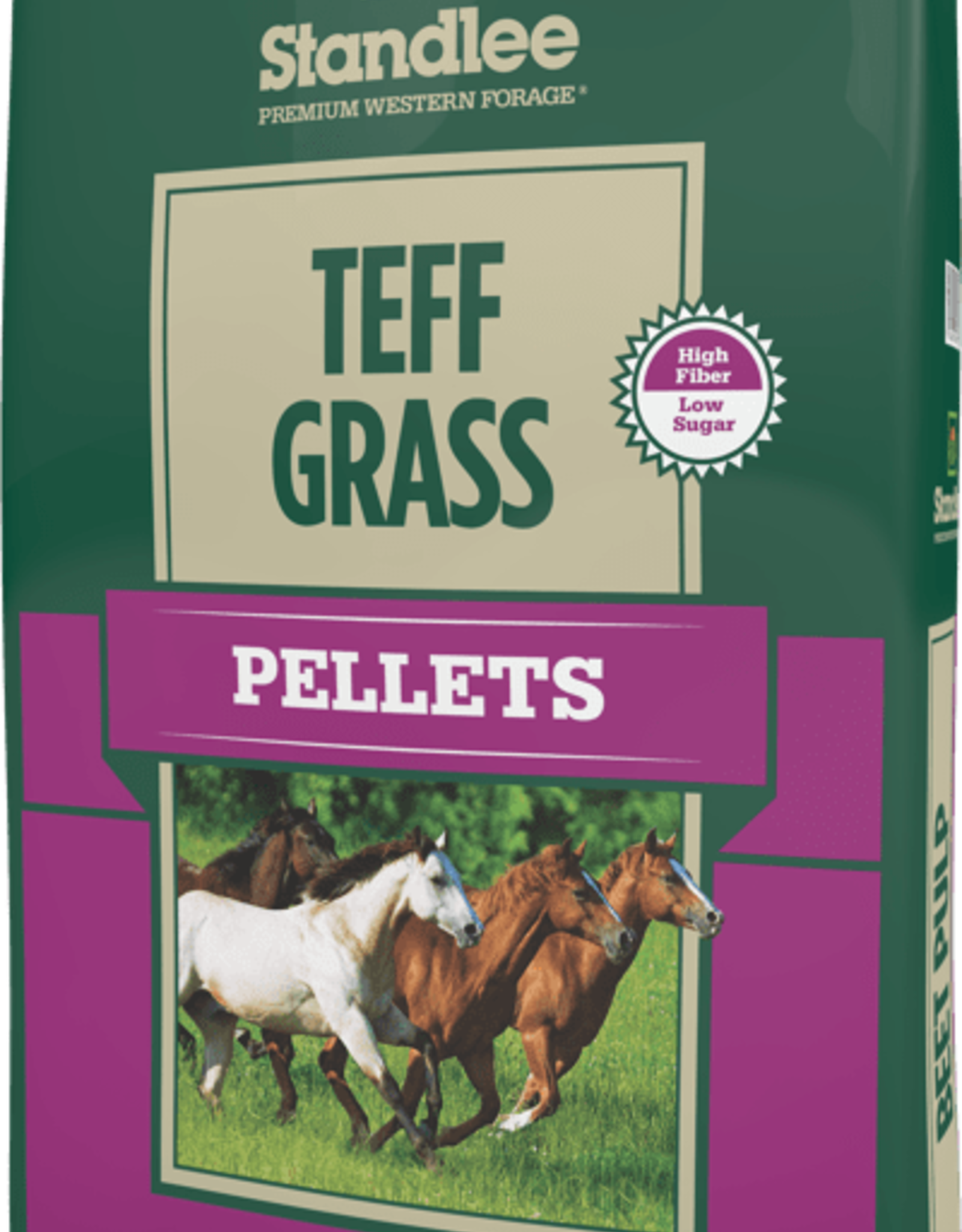 Standlee Equine-Standlee Teff Grass Pellets 40 LBS