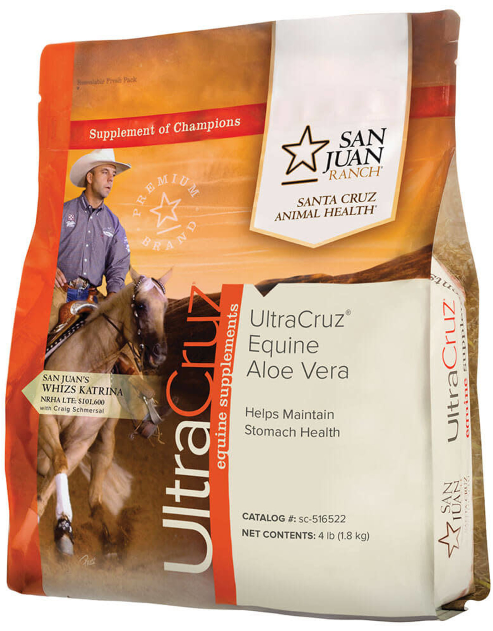 Santa Cruz Ultra Cruz Equine Aloe Vera Pellet 4 Lb Bag
