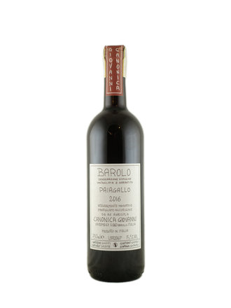 Giovanni Canonica, Barolo, Paiagallo, 2016 (750ml) Giovanni Canonica, Barolo, Paiagallo, 2016 (750ml)