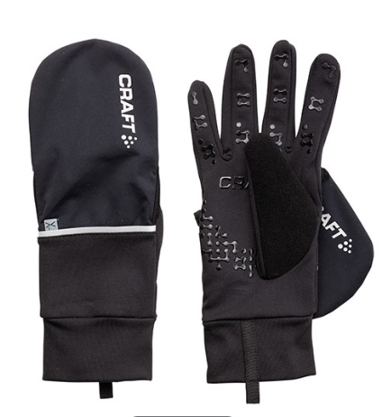 craft hybrid weather glove