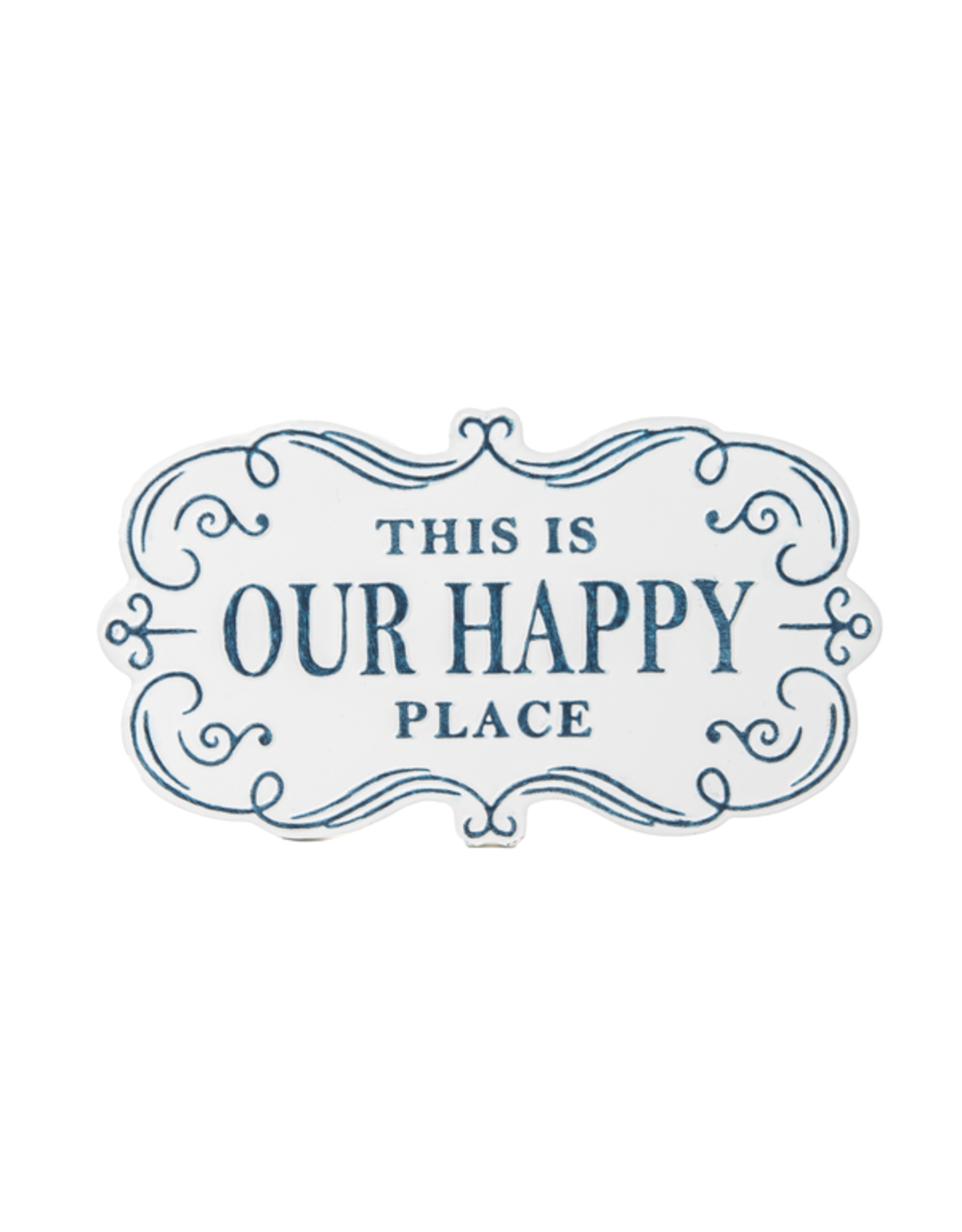 This is Our Happy Place Sign Bike Stop Outpost