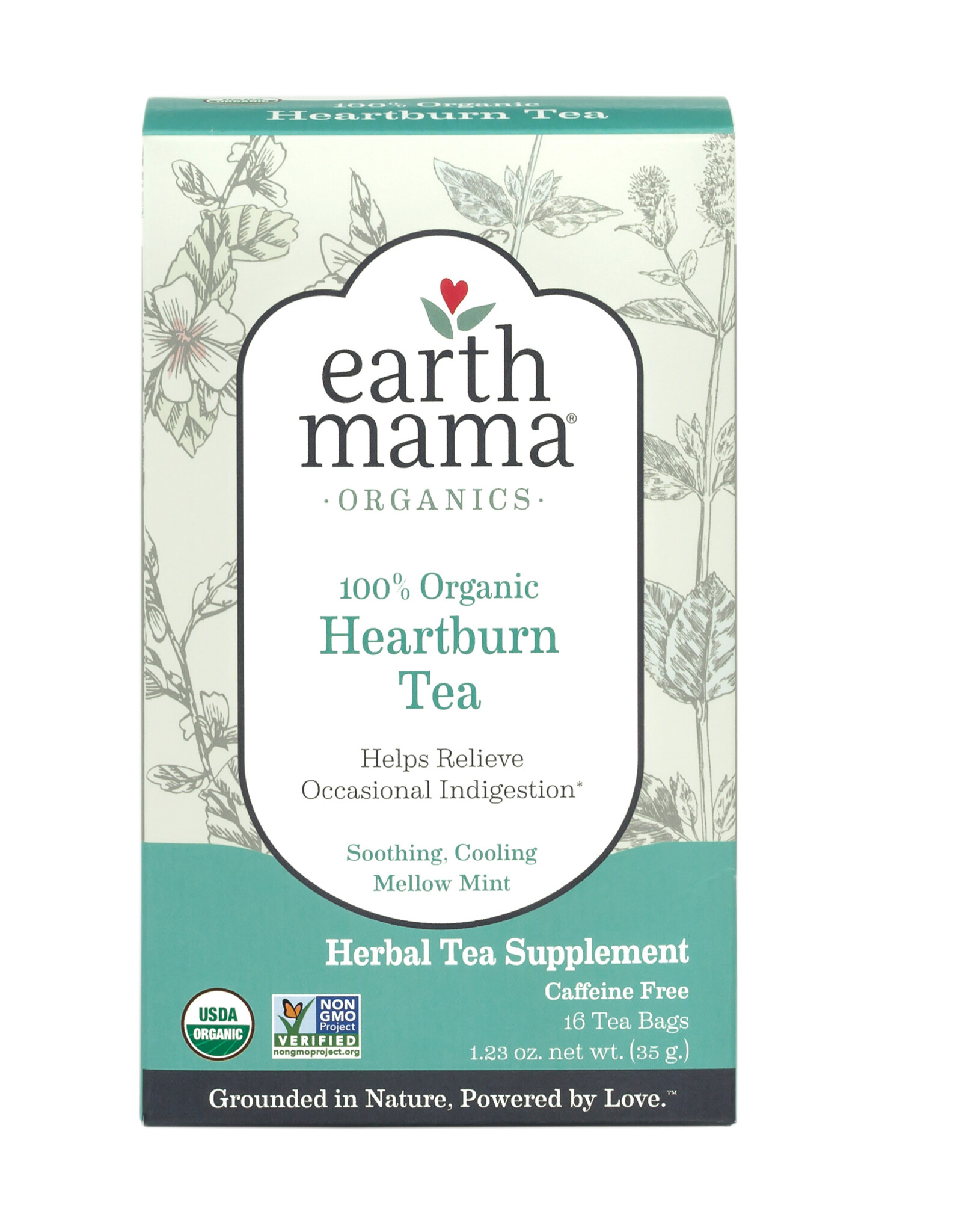 Earth Mama Earth Mama Organic Heartburn Tea