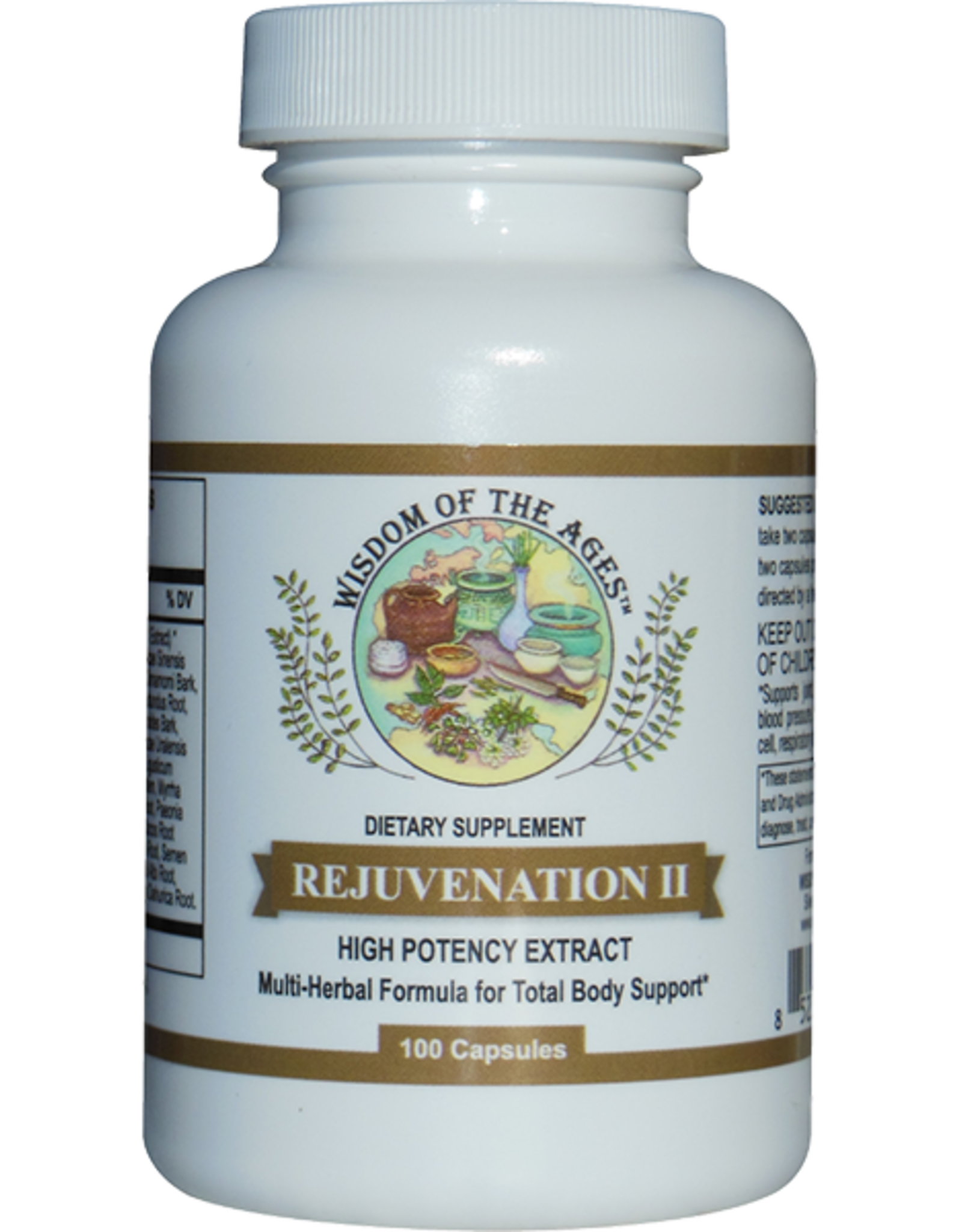 Wisdom of the Ages Rejuvenation II Capsules - Dietary Supplement
