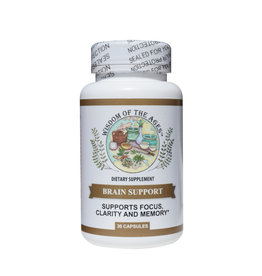 Wisdom of the Ages Brain Support Capsules - Dietary Supplement
