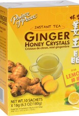 Prince Of Peace Ginger Honey Crystals (lemon) 10 sachets