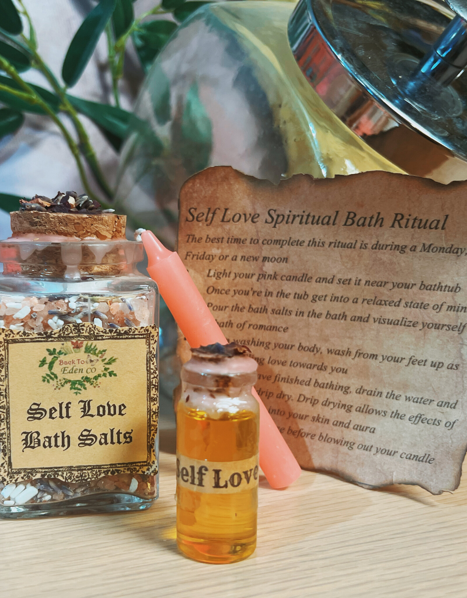 Back To Eden CO Ritual Bath Salt Kits