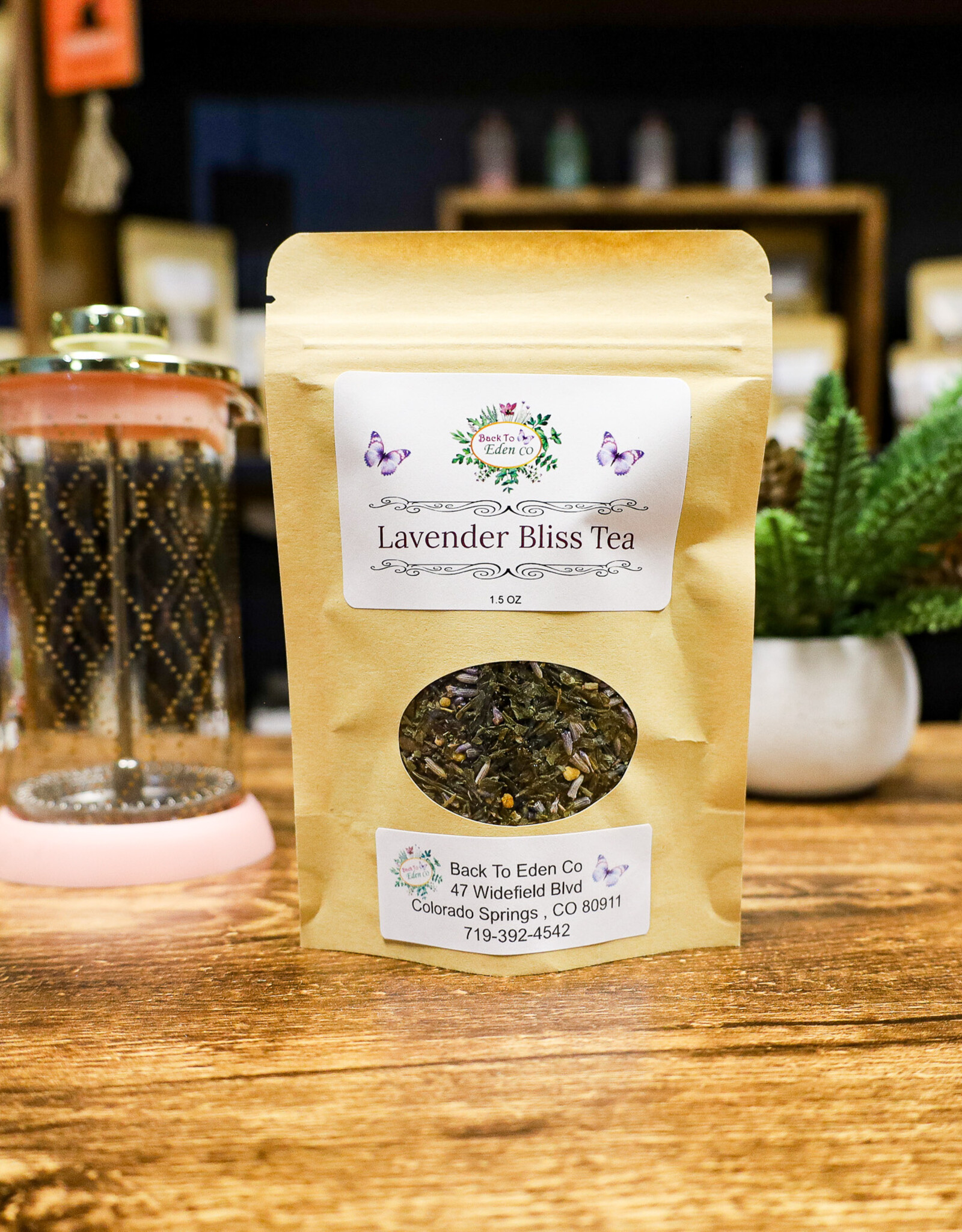 Lavender Bliss Herbal Tea (1.5 oz bag)