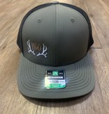 HIGH DESERT ARCHERY HDO SNAP BACK HAT LODEN/BLACK W/ TAN