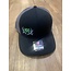 HIGH DESERT ARCHERY HDO SNAP BACK HAT BLACK/CHARCOAL W/ FLO GREEN