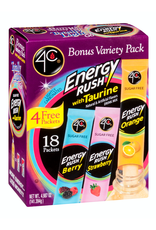 4C Drinks 4C Energy Rush Variety Pack 18 sticks