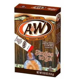 A&W Root Beer Drink Mix 6 pk