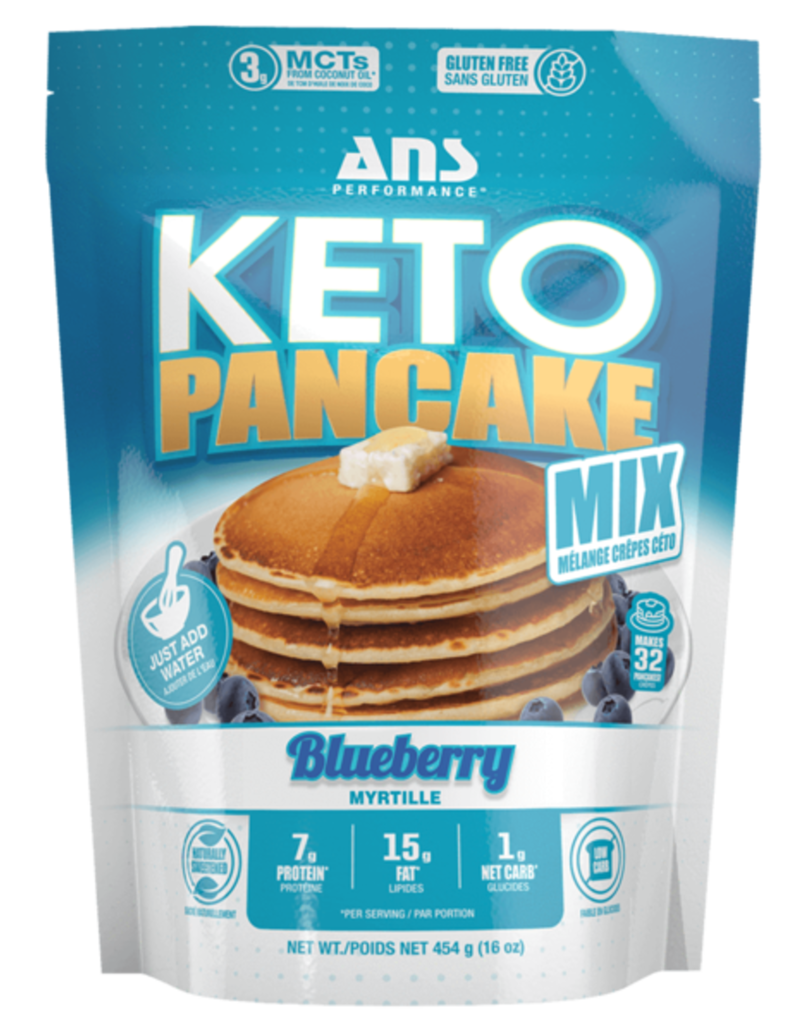 ANS ANS Pancake Blueberry  Mix