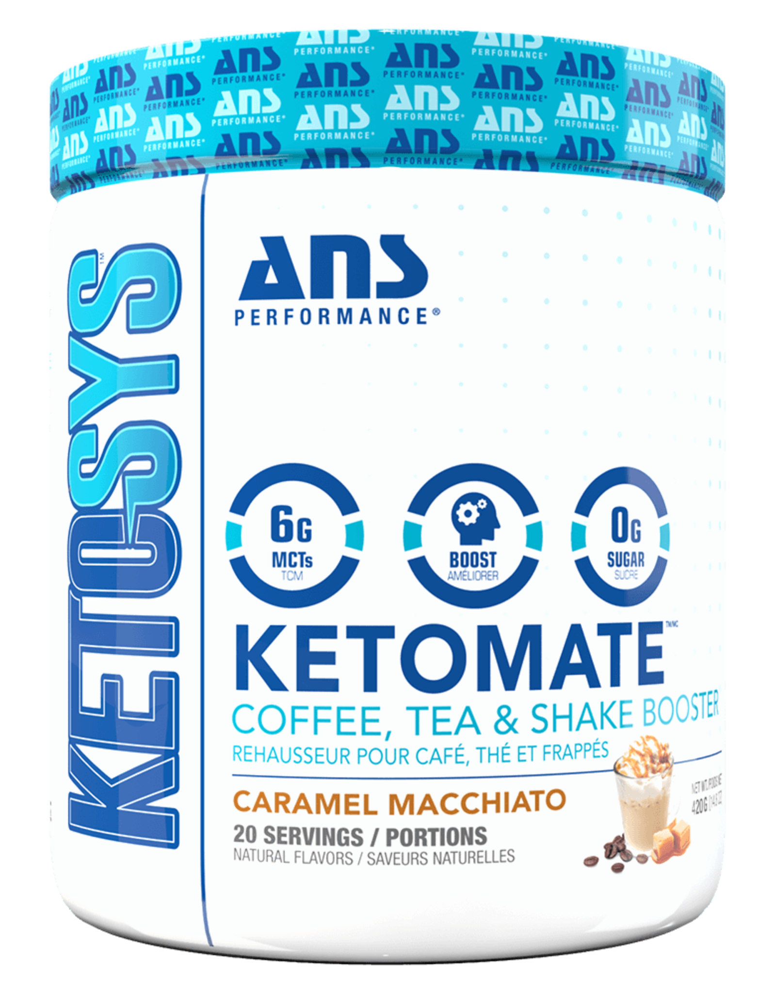 ANS ANS Ketomate Coffee Booster Caramel Macchiato